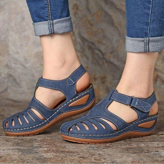 ❤️🔥Siste dag 50% AV⏳Førsteklasses, lette sandaler i skinn