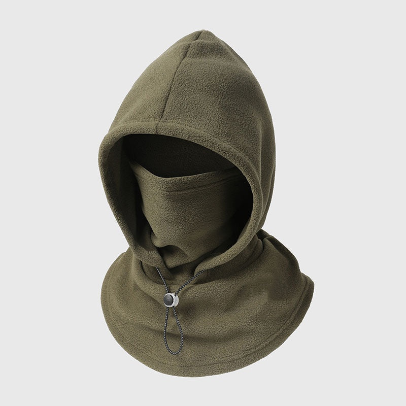 Termisk balaklava-ansiktsmaske med snøring