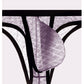 Sexy lavt sittende komfortbikini for menn, is-silke, mesh, gjennomsiktig, ultratynn truse