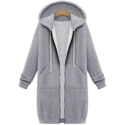 🔥✨Fleece-hettegensere med glidelås for damer
