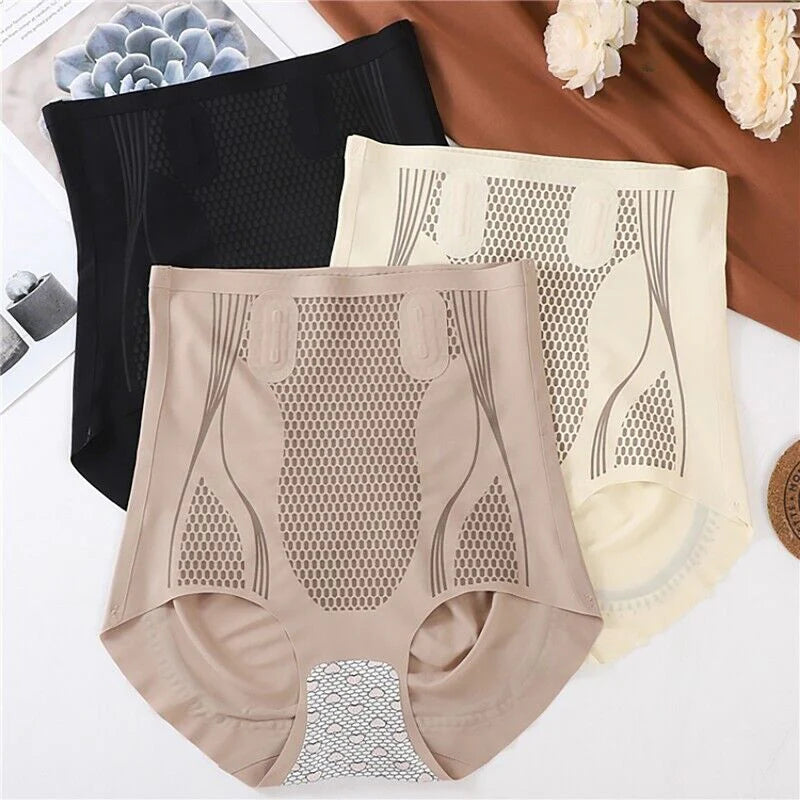 4-i-1 formende og fettforbrennende mikrofiber shorts