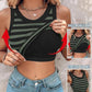 ✨Hot Sale 49% OFF✨2025 Ribbet Stretchy Tank Top med hylle-BH for kvinner