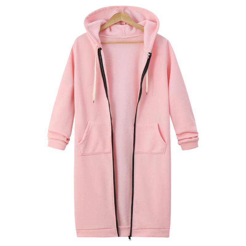 🔥✨Fleece-hettegensere med glidelås for damer