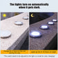 8-LED solcelledrevne bakkelys for hager