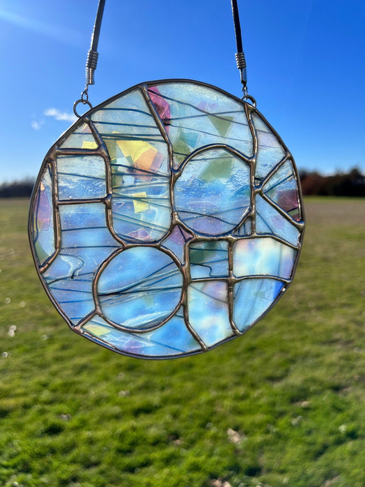 🤣Morsomt ordtak F OFF farget glass hengende - 🎁Kjøp 1 få 1 gratis