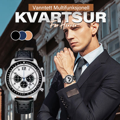 💎💎Mr vanntett multifunksjons kvartsklokke