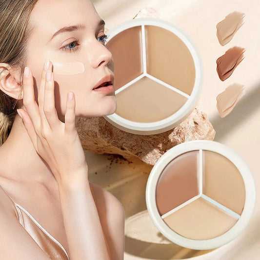 📣2025 Hot Salg🔥3 Nyanser Concealer-Palett