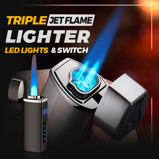 Elektrisk lommelyktlighter med mikro-USB-ladekabel