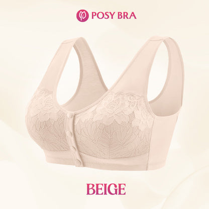 ✨Komfortabel, trådløs shaping-BH med knapper foran👙