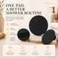 🌸🧖‍♀️ 50% RABATT! Skrubbbadeputer – Eksfolierer skånsomt, åpner porene og får en lysere hud. Slitesterk gummi, enkel å skylle av. Litt skrubbing gjør mye! ✨🛀