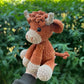 ✨SISTE DAGS KAMPANJE - 50 % RABATT✨Heklet Highland Cow Amigurumi-mønster🐮- DIY-sett og ferdig plysj