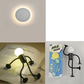 50 % RABATT!! 🌟Moderne runde LED-vegglamper