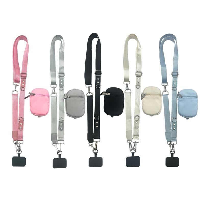 ❣️SPESIALTILBUD 50 % RABATT📱Crossbody-veske med telefonstropp i store størrelser – justerbar lengde, unisex-modell som passer både menn og kvinner i store størrelser🎒