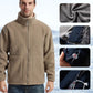🎁Herrejakke i dobbeltvevd fleece (50 % rabatt)