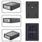 ✨LED SOLCELLELAMPE VANNTETT VEGGLAMPE