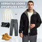 🎁Herrejakke i dobbeltvevd fleece (50 % rabatt)