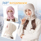 🧣 3-i-1 vinterbalaklava for kvinner – passer under hjelm