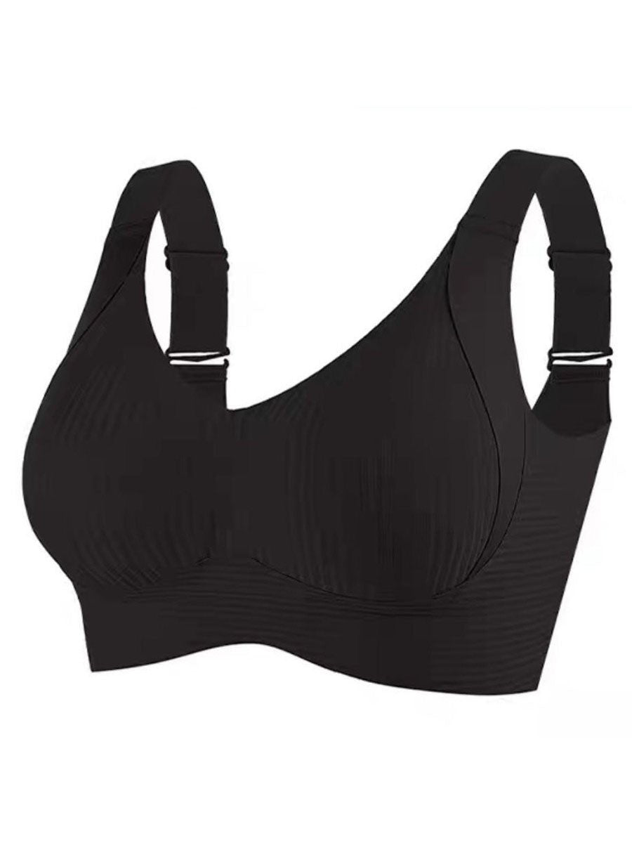 🎁Kjøp 1 Få 3 pakker💕Ribbet Push Up-bh for kvinner, justerbar og trådløs