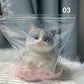 Søte, myke squishies-leker i form av en katt for å lindre stress