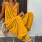 👗 2026-salg!🔥 Løs, ermeløs jumpsuit med hette for damer – Lett og pustende ☀️