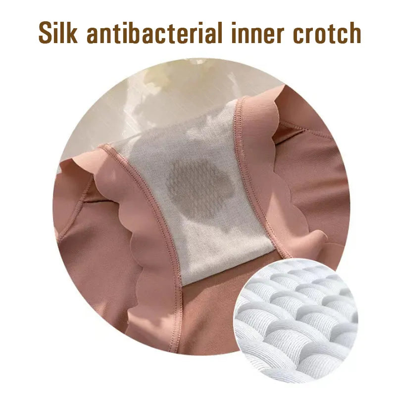 ✨ Premium Satin Antibakteriell truse Silkeaktig hudvennlig komfort - fukttransporterende magi