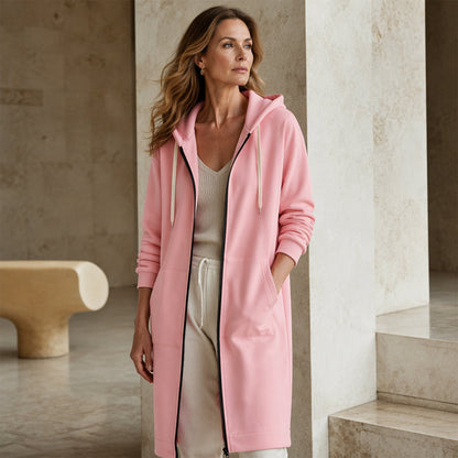 🔥✨Fleece-hettegensere med glidelås for damer