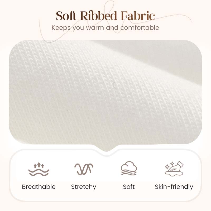 👗 Damekjole med langermet, kragekant og vrangbord - Mykt stoff og smigrende silhuett✅ | Koselig eleganse og allsidig vinterstil✨