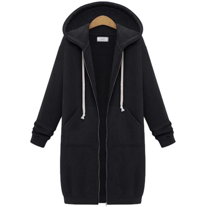 🔥✨Fleece-hettegensere med glidelås for damer
