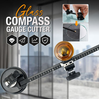 Glass kompassmåler kutter