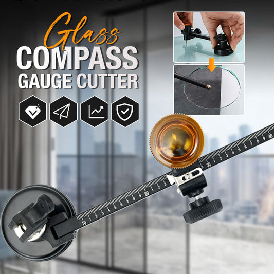 Glass kompassmåler kutter