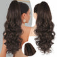 💜Begrenset tidsbegrenset tilbud 40 % rabatt💜Clip-on bølget hestehaleforlengelse