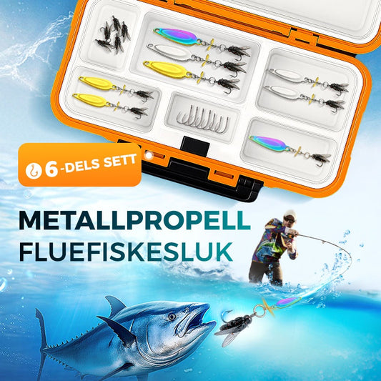 🎣Metallpropell fiskeagn for fiskefangst