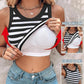 ✨Hot Sale 49% OFF✨2025 Ribbet Stretchy Tank Top med hylle-BH for kvinner