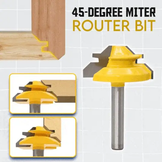 45 °Miter Router Bit