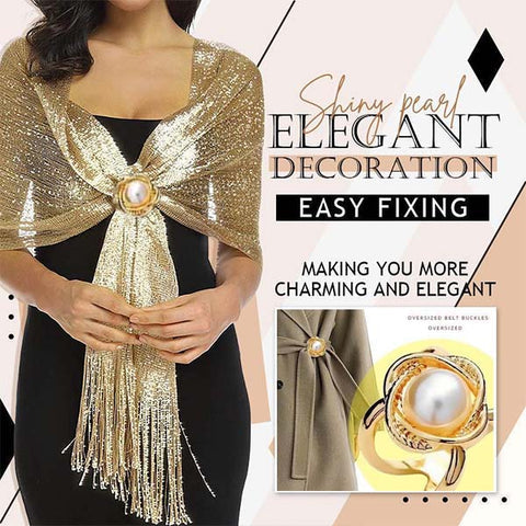 ✨ Fransk elegant frakkeskjerfspenne - Eleganse til fingerspissene!