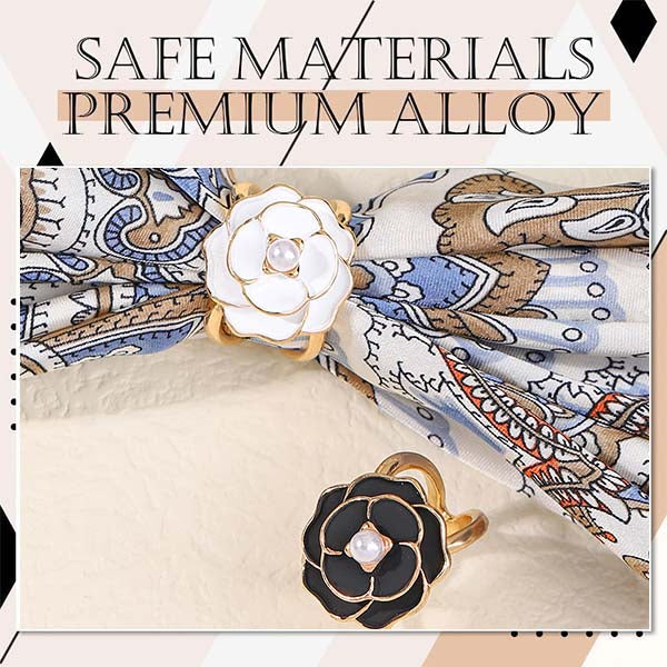 ✨ Fransk elegant frakkeskjerfspenne - Eleganse til fingerspissene!