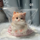 Søte, myke squishies-leker i form av en katt for å lindre stress