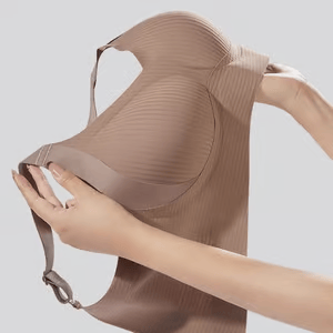 🎁Kjøp 1 Få 3 pakker💕Ribbet Push Up-bh for kvinner, justerbar og trådløs