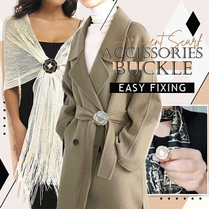 ✨ Fransk elegant frakkeskjerfspenne - Eleganse til fingerspissene!