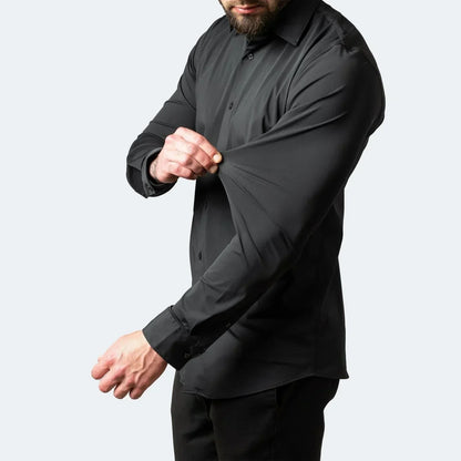 ⏰🎁Herreskjorte med korte ermer og stretch