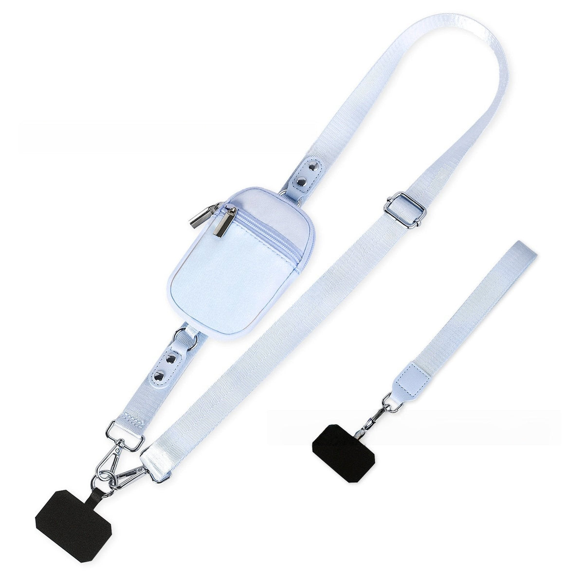 ❣️SPESIALTILBUD 50 % RABATT📱Crossbody-veske med telefonstropp i store størrelser – justerbar lengde, unisex-modell som passer både menn og kvinner i store størrelser🎒