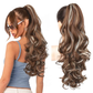 💜Begrenset tidsbegrenset tilbud 40 % rabatt💜Clip-on bølget hestehaleforlengelse
