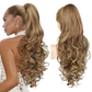 💜Begrenset tidsbegrenset tilbud 40 % rabatt💜Clip-on bølget hestehaleforlengelse