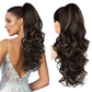 💜Begrenset tidsbegrenset tilbud 40 % rabatt💜Clip-on bølget hestehaleforlengelse