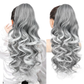 💜Begrenset tidsbegrenset tilbud 40 % rabatt💜Clip-on bølget hestehaleforlengelse