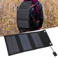 💥20 W bærbar solcellepanel-lader – sammenleggbar, monokrystallinsk og vanntett strømkilde, lett nødlader for mobiltelefoner, camping, fotturer og bobil, USB-utgang, IP65-klassifisert og slitesterk, høy virkningsgrad for friluftsopplevelser