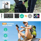 💥20 W bærbar solcellepanel-lader – sammenleggbar, monokrystallinsk og vanntett strømkilde, lett nødlader for mobiltelefoner, camping, fotturer og bobil, USB-utgang, IP65-klassifisert og slitesterk, høy virkningsgrad for friluftsopplevelser