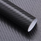 Karbonfiber bilfolie vinylrull med luftutløser