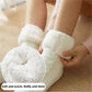 [Varm gave] Twist Pattern Soft Anti-Slip Thermal Floor Socks for vinteren
