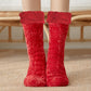 [Varm gave] Twist Pattern Soft Anti-Slip Thermal Floor Socks for vinteren